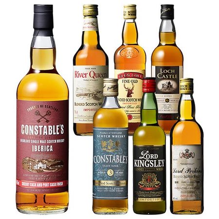 シングルモルト入り！ウイスキー7本セット　第2弾
