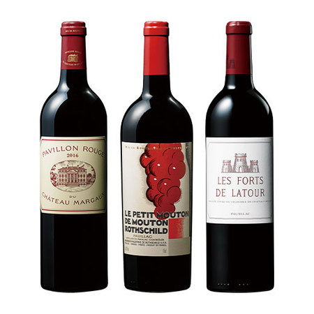 １級シャトーセカンドラベル2016ヴィンテージ３本セット