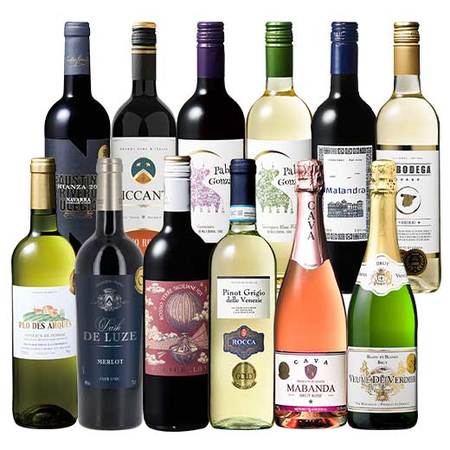 コスパ抜群！世界のデイリー赤・白・ロゼ・スパークリング12本セット　第2弾