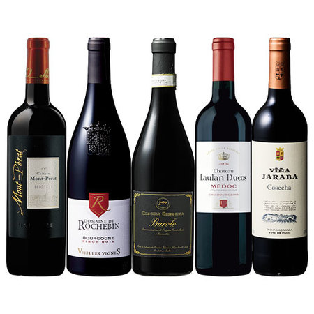 3大銘醸国から厳選 プレミアム5本セット | ワイン通販ならマイ