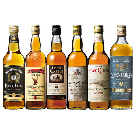 本場のウイスキー6種6本セット