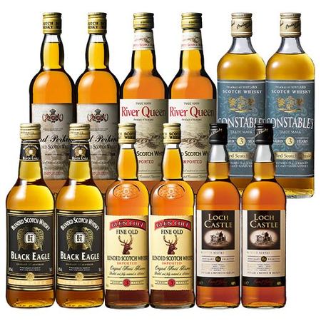 本場のウイスキー6種12本セット