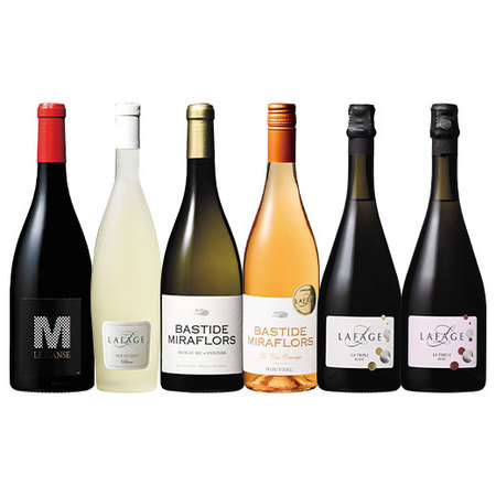 ドメーヌ・ラファージュ赤白泡ロゼ泡マリアージュ６本セット