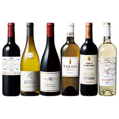 欧州銘醸３ヵ国ワンランク上の赤白ワイン６本セット