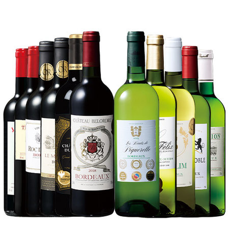 格上産地入り！ボルドー金賞赤白ワイン１１本セット