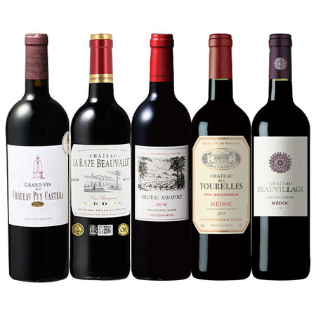 偉大な当たり年2016入り!すべて樽熟!クリュ・ブルジョワ5本セット第5弾