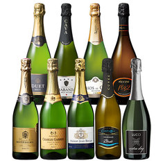 欧州三大銘醸国スパークリングワイン９本セット 第2弾