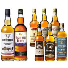 シングルモルト・シェリーカスク熟成入り！スコッチウイスキー８本セット