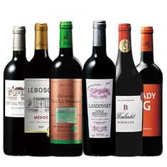 すべて樽熟成！ボルドー赤ワイン６本セット