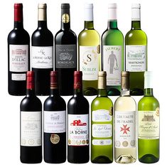 金賞総数24個!ボルドー金賞赤白ワイン12本セット