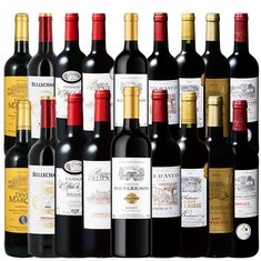 【お得まとめ買い】ボルドー厳選赤ワイン9種18本セット　第2弾