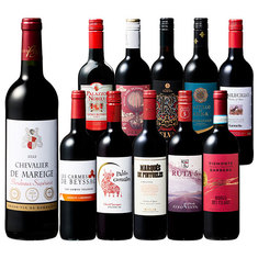 当たり年ボルドー・シュペリュール＆格上リオハ入り!すべて金賞!世界選りすぐり赤ワイン11本 第11弾