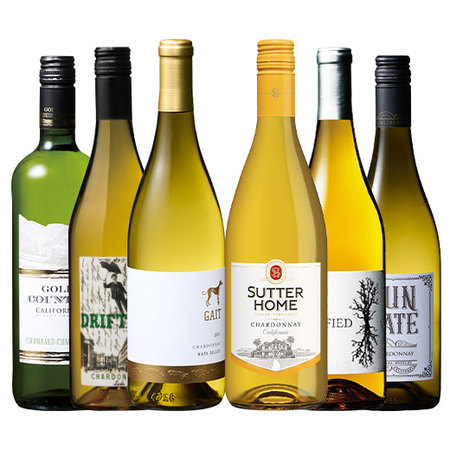 高級産地ナパ・ヴァレー入り! 芳醇コク旨カリフォルニアシャルドネ6本セット　第3弾