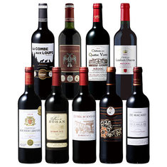 ボルドーグレートヴィンテージ赤ワイン飲み比べ9本セット