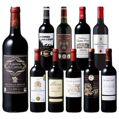 サン・テミリオン入りボルドーグレートヴィンテージ赤ワイン飲み比べ10本セット