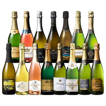 安くて旨い！大容量！世界スパークリングワイン15本セット