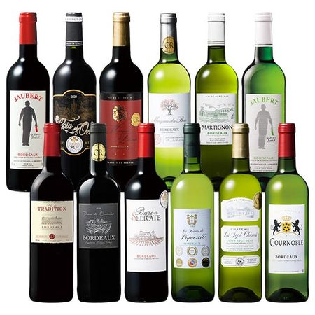 6冠金賞&格上アントル・ドゥ・メール入り！ボルドー金賞赤白12本セット