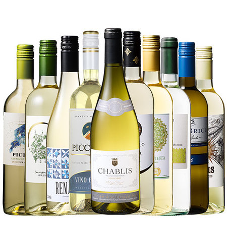 【17年連続No.1記念】シャブリ入り世界の白ワイン10本セット