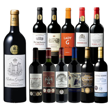 【17年連続No.1記念】格上クリュブルジョワ入り!ボルドーグレートヴィンテージ赤12本 第1弾