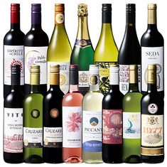 コスパ抜群！世界のデイリー赤・白・ロゼ・スパークリング１５本セット