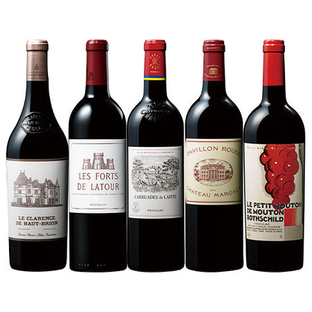 1級シャトーセカンドラベル5本セット