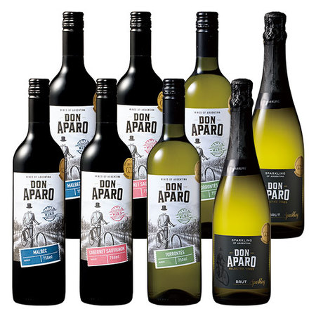 老舗ワイナリーが手掛けた！アルゼンチン赤白泡４種８本セット