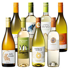 旨い・安い・ばっチリ白ワイン8本飲み比べセット第５弾