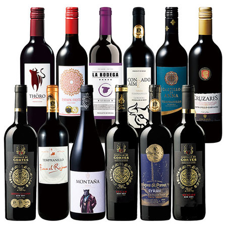 リオハ７冠金賞入り！スペイン多金賞赤１２本セット