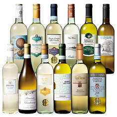 ワイン王国！イタリア白ワイン飲み比べ１２本セット第８弾