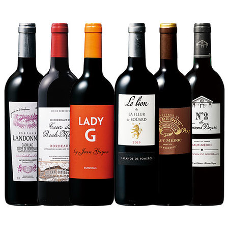 すべて樽熟成！ボルドー赤ワイン６本セット