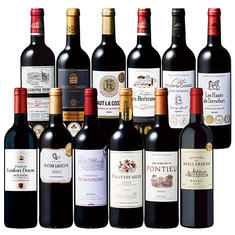 厳選ボルドー金賞＆メドック金賞赤ワイン１２本セット