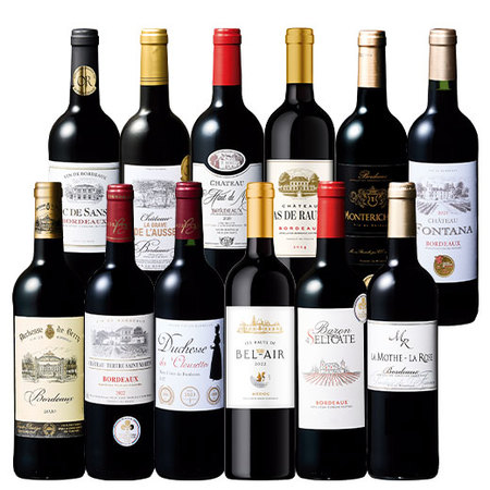 格上メドック＆３冠金賞入り！ボルドー金賞赤ワイン１２本セット