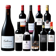 人気生産者2本入り！フランス各地赤ワイン10本セット