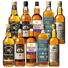 本場のウイスキー5種10本セット