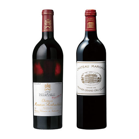 【17年連続No1記念】シャトー・ムートン・ロートシルト&シャトー・マルゴーバックヴィンテージ2本