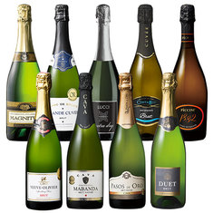 欧州三大銘醸国スパークリングワイン9本セット 第2弾