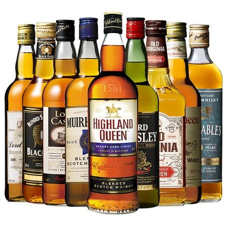金賞・シェリーカスク熟成入り！ウイスキー９本セット第１５弾