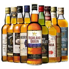 金賞・シェリーカスク熟成入り！ウイスキー９本セット第１５弾