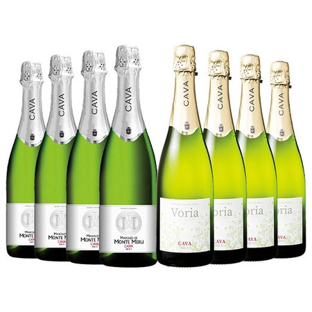 瓶内二次発酵カバまとめ買い2種8本セット