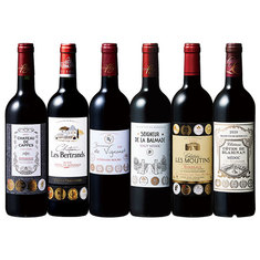 ６本で金賞総数驚異の３２個！クリュ・ブルジョワ入り！ボルドー最強多金賞赤ワイン６本セット　第２弾