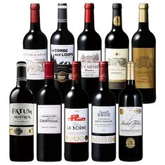 ボルドーグレートヴィンテージ赤ワイン10本セット