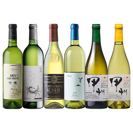 世界が認める日本の固有品種「甲州」発祥の地・山梨の厳選辛口甲州６本セット