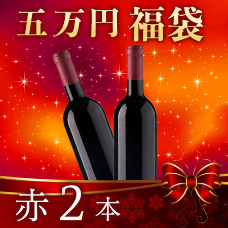 【五万円福袋】赤2本