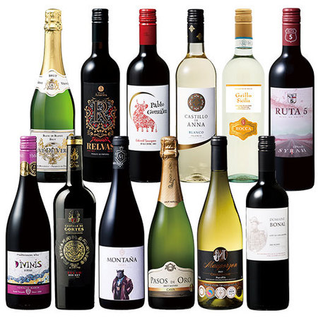 金賞総獲得数４２個！世界多金賞赤白泡１２本セット第２弾