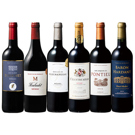 当たり年入り！格上メドック厳選赤ワイン6本セット　第2弾