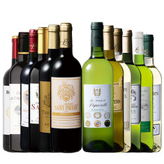 ボルドー金賞赤白ワイン１２本セット第２弾