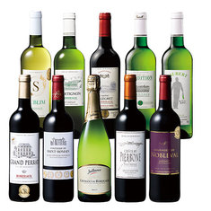 ５冠金賞&クレマン入り！ボルドー金賞赤白スパークリング１０本セット