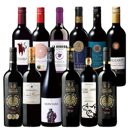 リオハ７冠金賞入り！スペイン多金賞赤１２本セット