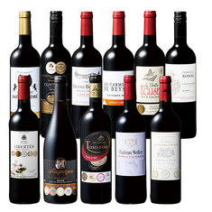 全てW金賞以上！６冠金賞入り！お買い得フランス赤ワイン１１本セット