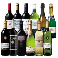 欧州デイリー赤白スパークリング１２本セット